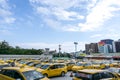 Yellow taiwanese cabs