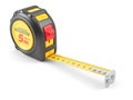 Yellow tape mesure tool Royalty Free Stock Photo