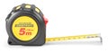 Yellow tape mesure tool