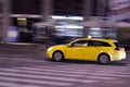Yellow taxi Royalty Free Stock Photo