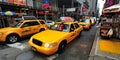 Yellow Taxicab before Times Square
