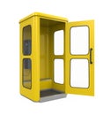 Yellow Telephone Booth