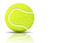 Yellow tennis ball