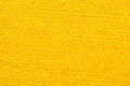 Yellow textile. knitted fabric texture. woven material close up Royalty Free Stock Photo