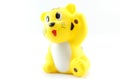 Yellow tiger toy Royalty Free Stock Photo