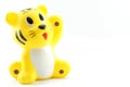 Yellow tiger toy Royalty Free Stock Photo