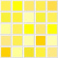 Yellow, tile palette color scheme, design element