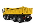 Yellow Tipper Dump Truck