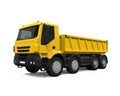 Yellow Tipper Dump Truck