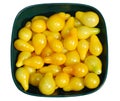 Yellow Tomatoes in Sunlight Royalty Free Stock Photo