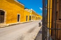 The yellow town of Izamal in Yucatan, Mexico Royalty Free Stock Photo