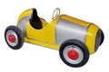 Yellow toy car Royalty Free Stock Photo