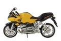 Yellow toy sportbike