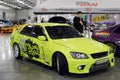 Yellow Toyota Altezza in Crocus Expo 2012