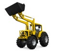 Yellow Tractor Loader