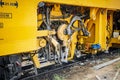 The yellow train Plasser theurer