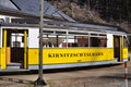 Yellow tram