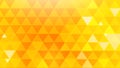 Yellow triangle background