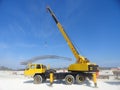 Truck crane Royalty Free Stock Photo