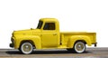 Yellow Truck Model Royalty Free Stock Photo