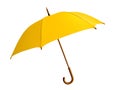 Yellow umbrella Royalty Free Stock Photo