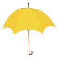 Yellow umbrella