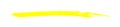 Yellow underline banner made with paintbrush