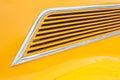 Yellow vehicle panel