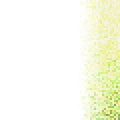 Yellow vertical square mosaic background