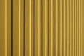 Yellow vertical wood siding