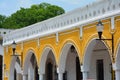 Yellow Village of Izamal Yucatan in Mexico