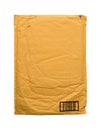 Yellow vintage envelope Royalty Free Stock Photo
