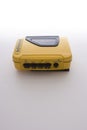 Yellow walkman