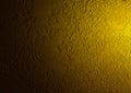 Yellow wall cemented textured background design Royalty Free Stock Photo