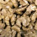 Yellow walnut kernels Royalty Free Stock Photo