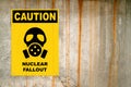 Caution, Nuclear fallout