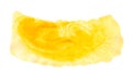 Yellow watercolor paint background