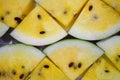 Yellow Watermelon Royalty Free Stock Photo