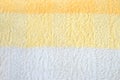 Yellow-White Terry Towel