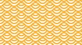 Yellow and white wavy seamless pattern. Vector linear ornament for backgrounds, fabric, wrapping paper, and modern decor Royalty Free Stock Photo
