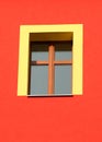 Yellow window Royalty Free Stock Photo