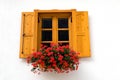 Yellow window Royalty Free Stock Photo