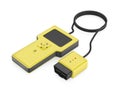 Wired handheld car diagnostic device Royalty Free Stock Photo