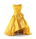 Yellow women dress