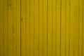 Yellow wooden background with old painted boards Royalty Free Stock Photo