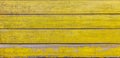 Yellow Wooden Texture Background. Wall Surface. Horizontal  Wooden Boards.