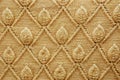 Yellow wool pattern Royalty Free Stock Photo
