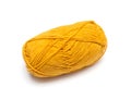Yellow woolen yarn for knitting