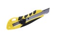 Yellow Work Knife Royalty Free Stock Photo