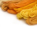 Yellow yarns